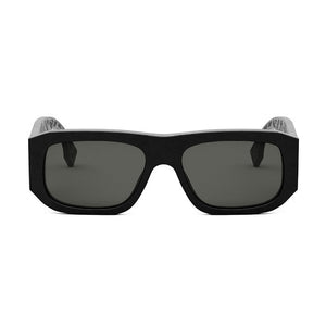 fendi, fendi eyewear, fendi sunglasses, xeyes sunglass shop, men sunglasses, women sunglasses, fashion sunglasses, rectangular sunglasses, black sunglasses, fe40106i
