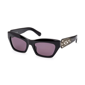 swarovski, swarovski eyewear, swarovski sunglasses, xeyes sunglass shop, women sunglasses, swarovski crystals, cat eye sunglasses, sunglasses with crystals, SK038101A