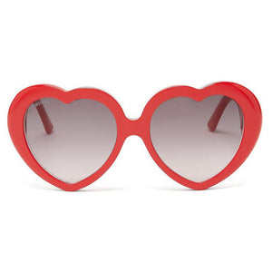 balenciaga, balenciaga eyewear, balenciaga sunglasses, xeyes sunglass shop, fashion sunglasses, heart sunglasses, red sunglasses, women sunglasses, bb0043s