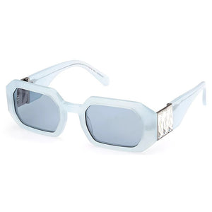 swarovski, swarovski eyewear, swarovski sunglasses, xeyes sunglass shop, women sunglasses, swarovski crystals, octagonal sunglasses, sunglasses with crystals, sk0387