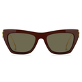 etro, etro eyewear, etro sunglasses, xeyes sunglass shop, fashion, fashion sunglasses, women sunglasses, rectangular sunglasses, etro bold pegaso sunglasses, etro 0028S