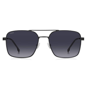 hugo boss, hugo boss eyewear, hugo boss sunglasses, fashion, fashion sunglasses, men sunglasses, square sunglasses, metal sunglasses, black sunglasses, hg 1695/s