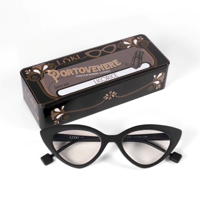 loki, loki eyewear, loki optical glasses, xeyes sunglass shop, loki reading glasses, reading glasses, loki portovenere, portovenere, cat-eye glasses