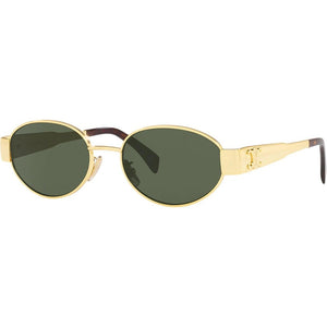 celine, celine eyewear, celine sunglasses, xeyes sunglass shop, women sunglasses, fashion, fashion sunglasses, celine oval sunglasses, celine gold cl40235u