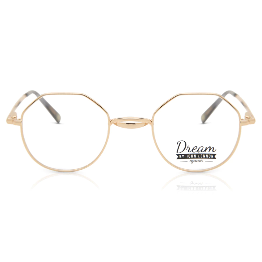 john lennon eyewear, johnlennon dream glasses, glasses, optics, optical cyprus, glasses cyprus,  gold round glasses cyprus, john lennon dr12