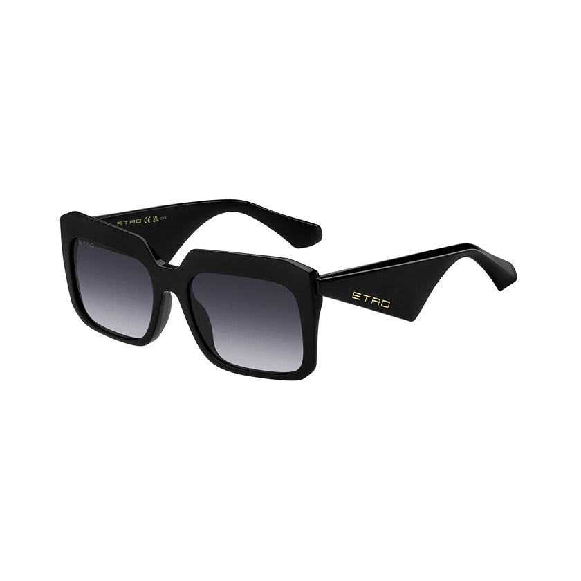 etro, etro eyewear, etro sunglasses, xeyes sunglass shop, fashion, fashion sunglasses, women sunglasses, rectangular sunglasses, etro tailoring sunglasses, etro 0045gs