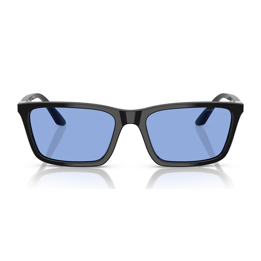 emporio armani eyewear, emporio armani, xeyes sunglass shop, black rectangular sunglasses, men sunglasses, fashion sunglasses, rectangular sunglasses, ea4239U