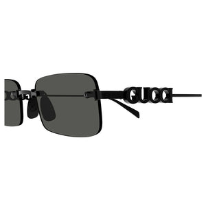 gucci, gucci eyewear, gucci sunglasses, xeyes sunglass shop, men sunglasses, women sunglasses, fashion, gg1808s, gucci rectangular sunglasses, gucci rimless sunglasses