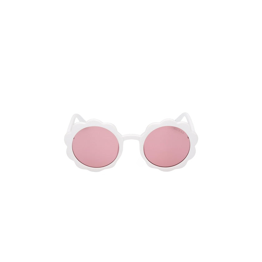 guess, guess eyewear, guess sunglasses, xeyes sunglass shop, girls sunglasses, round sunglasses, kids sunglasses, guess kids sunglasses, flower sunglasses, gu00127