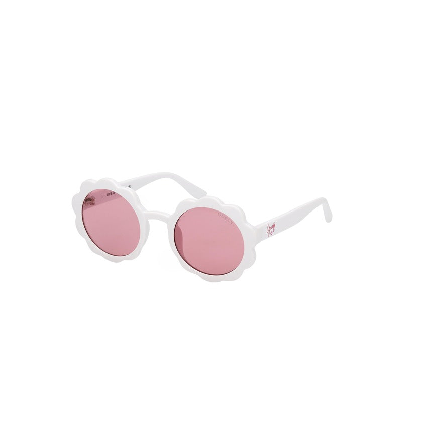 guess, guess eyewear, guess sunglasses, xeyes sunglass shop, girls sunglasses, round sunglasses, kids sunglasses, guess kids sunglasses, flower sunglasses, gu00127