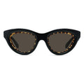 cat eye sunglasses, black sunglasses, loewe eyewear, xeyes sunglass shop,loewe, lw40182u, fashion sunglasses