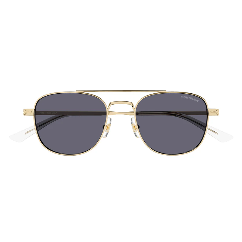 mont blanc, mont blanc eyewear, mont blanc sunglasses, xeyes sunglass shop, men sunglasses, square sunglasses, metal sunglasses, mb0363s, gold sunglasses