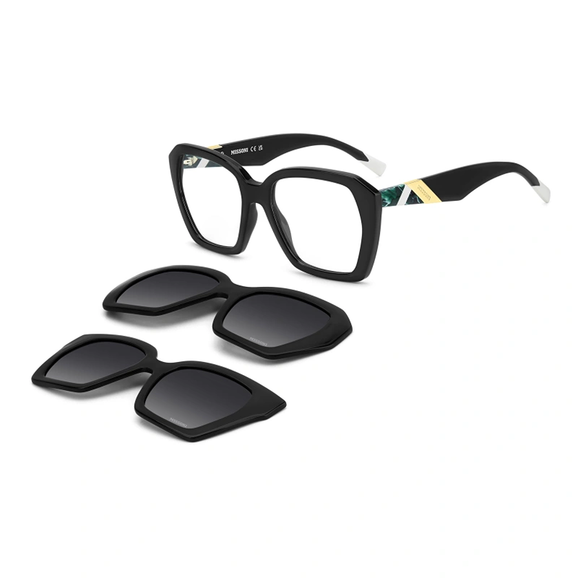 missoni, missoni eyewear, missoni optical glasses, xeyes sunglass shop, women optical glasses, women frames, missoni prescription glasses, mis0222/c2, missoni clip-on frame