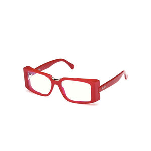 maxmara, maxmara eyewear, maxmara eyeglasses, maxamara optical glasses, xeyes sunglass shop, women optical glasses, fashion optical glasses, maxmara  mm5157 rectangular glasses, maxmara rectangular frames, red optical glasses, red optical frame