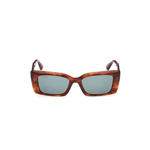 max&co, max&co eyewear, plastic sunglasses, women sunglasses, max&co sunglasses, xeyes sunglass shop, fashion, fashion sunglasses, brown sunglasses, rectangular sunglasses, mo0117