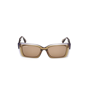 max&co, max&co eyewear, plastic sunglasses, women sunglasses, max&co sunglasses, xeyes sunglass shop, fashion, fashion sunglasses, brown sunglasses, rectangular sunglasses, mo0117