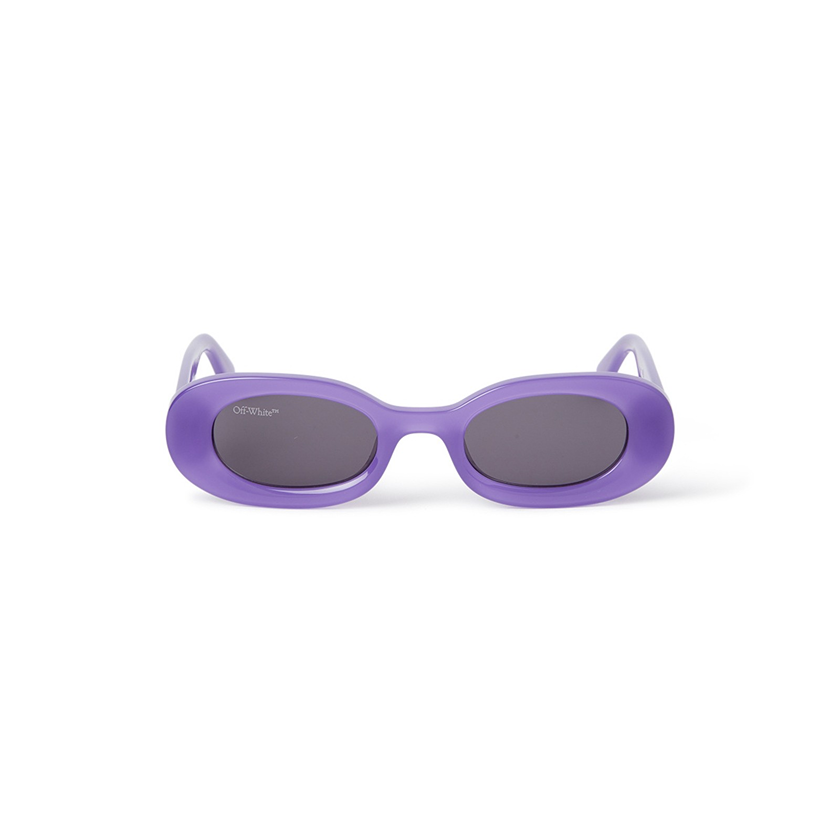 サングラス Off-White Off White - AMALFI SUNGLASSES - purple Gafas Moradas Off-White Amalfi Gris Oscuro