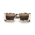 visionario, visionario eyewear, visionario sunglasses, xeyes sunglass shop, rectangular sunglasses, women sunglasses, fashion sunglasses, visionario raffaella