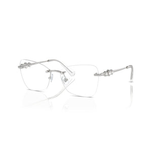 swarovski, swarovski eyewear, swarovski optical glasses, xeyes sunglass shop, women optical glasses, swarovski crystals, frameless optical glasses, optical glasses with crystals, sk1014