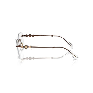 swarovski, swarovski eyewear, swarovski optical glasses, xeyes sunglass shop, women optical glasses, swarovski crystals, frameless optical glasses, optical glasses with crystals, sk1014