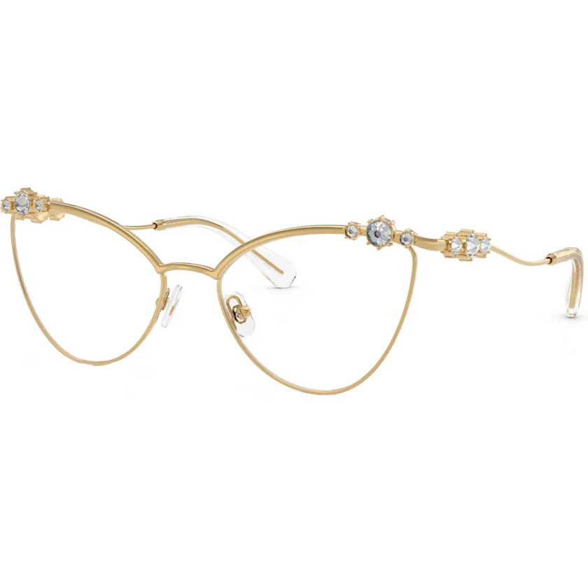 swarovski, swarovski eyewear, swarovski optical glasses, xeyes sunglass shop, women optical glasses, swarovski crystals, cat eye optical glasses, optical glasses with crystals, sk1033