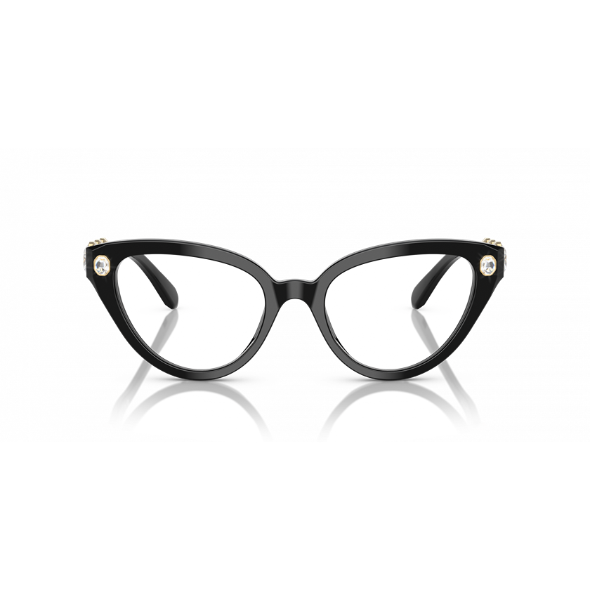 swarovski, swarovski eyewear, swarovski optical glasses, xeyes sunglass shop, women optical glasses, swarovski crystals, cat eye optical glasses, optical glasses with crystals, sk2028