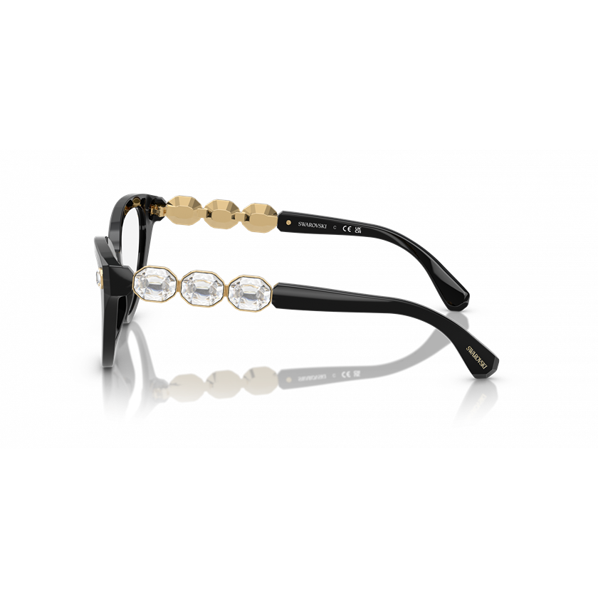 swarovski, swarovski eyewear, swarovski optical glasses, xeyes sunglass shop, women optical glasses, swarovski crystals, cat eye optical glasses, optical glasses with crystals, sk2028
