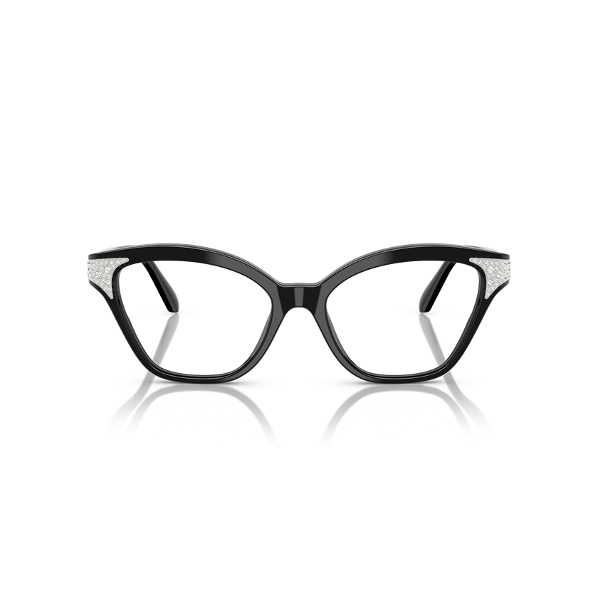 swarovski, swarovski eyewear, swarovski optical glasses, xeyes sunglass shop, women optical glasses, swarovski crystals, cat eye optical glasses, optical glasses with crystals, sk2029