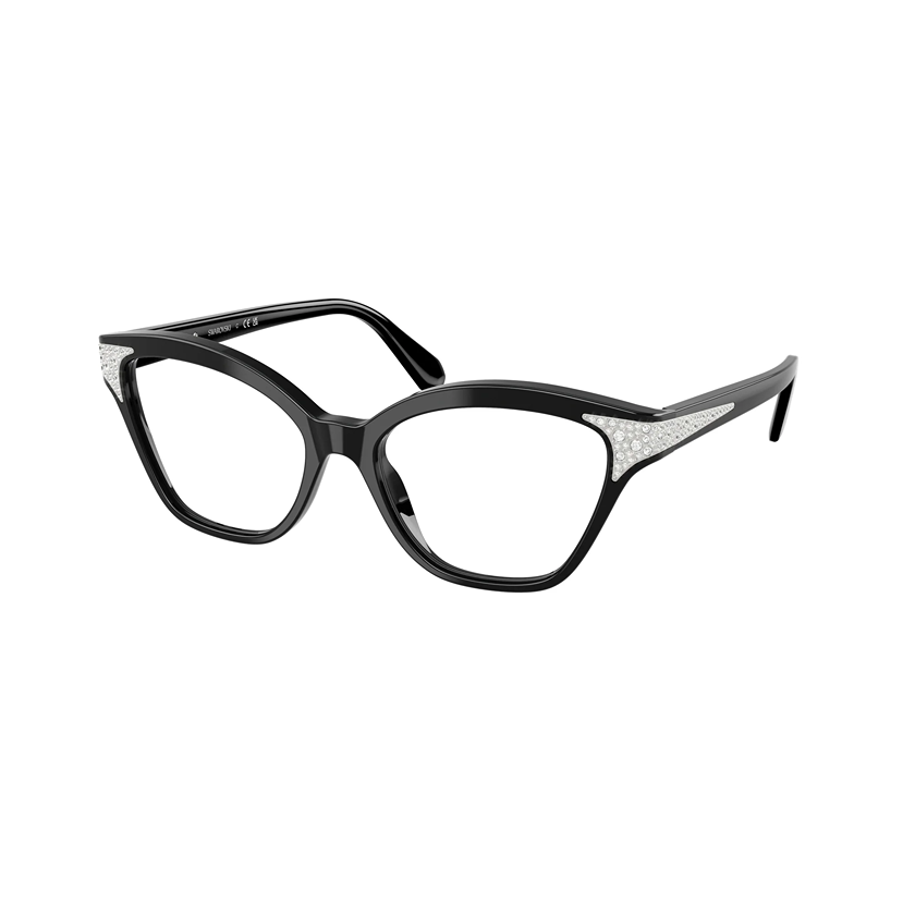 swarovski, swarovski eyewear, swarovski optical glasses, xeyes sunglass shop, women optical glasses, swarovski crystals, cat eye optical glasses, optical glasses with crystals, sk2029