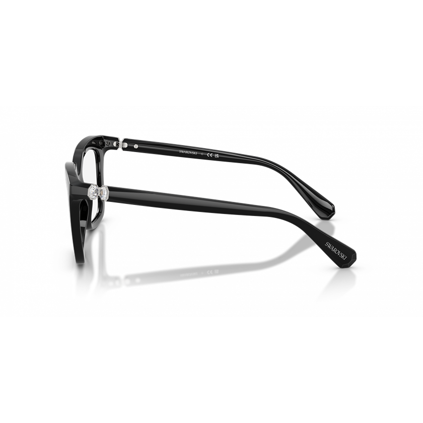 swarovski, swarovski eyewear, swarovski optical glasses, xeyes sunglass shop, women optical glasses, swarovski crystals, squared optical glasses, optical glasses with crystals, sk2043