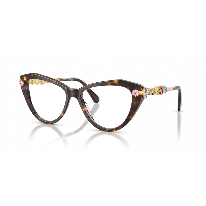 swarovski, swarovski eyewear, swarovski optical glasses, xeyes sunglass shop, women optical glasses, swarovski crystals, cat eye optical glasses, optical glasses with crystals, sk2047