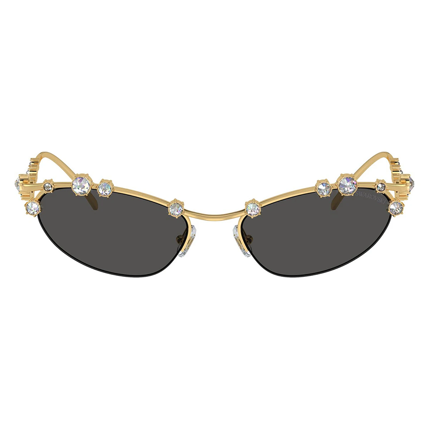 swarovski, swarovski eyewear, swarovski sunglasses, xeyes sunglass shop, women sunglasses, swarovski crystals, cat eye sunglasses, sunglasses with crystals,sk7016