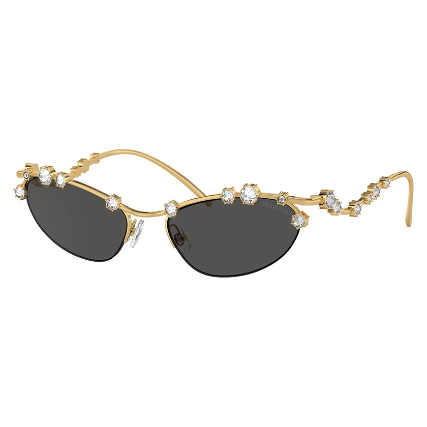 swarovski, swarovski eyewear, swarovski sunglasses, xeyes sunglass shop, women sunglasses, swarovski crystals, cat eye sunglasses, sunglasses with crystals,sk7016