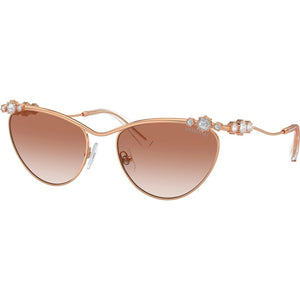 swarovski, swarovski eyewear, swarovski sunglasses, xeyes sunglass shop, women sunglasses, swarovski crystals, cat eye sunglasses, sunglasses with crystals,sk7017