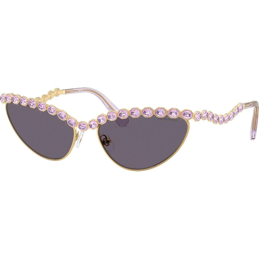 swarovski, swarovski eyewear, swarovski sunglasses, xeyes sunglass shop, women sunglasses, swarovski crystals, cat eye sunglasses, sunglasses with crystals,sk7030