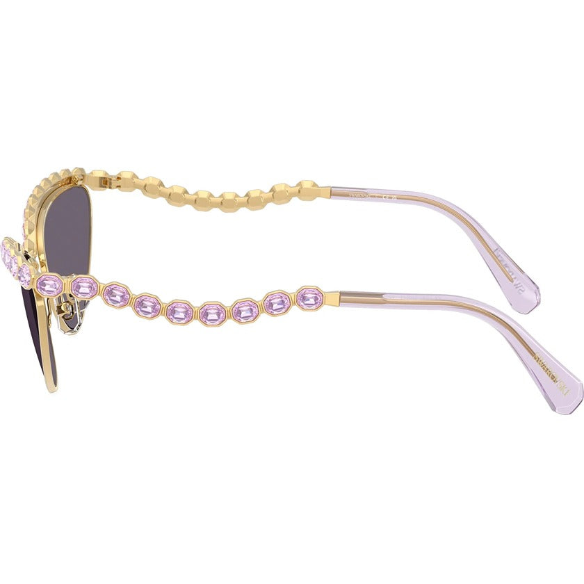 swarovski, swarovski eyewear, swarovski sunglasses, xeyes sunglass shop, women sunglasses, swarovski crystals, cat eye sunglasses, sunglasses with crystals,sk7030