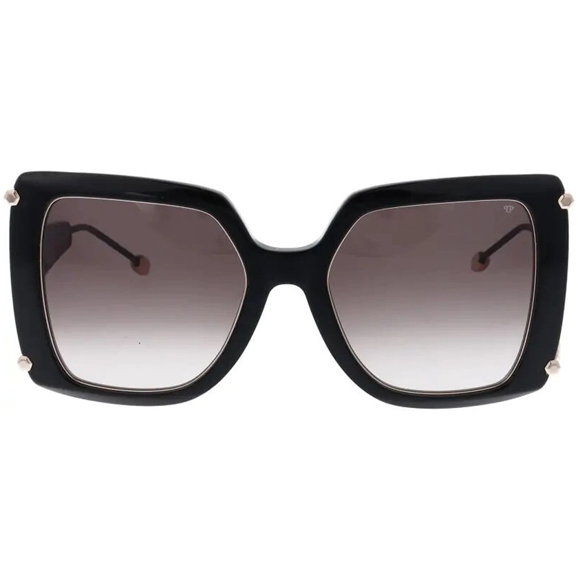 philipp plein, philipp plein eyewear, philipp plein sunglasses, xeyes sunglass shop, luxury, luxury sunglasses, fashion, fashion sunglasses, women sunglasses, square sunglasses, black sunglasses, spp121s
