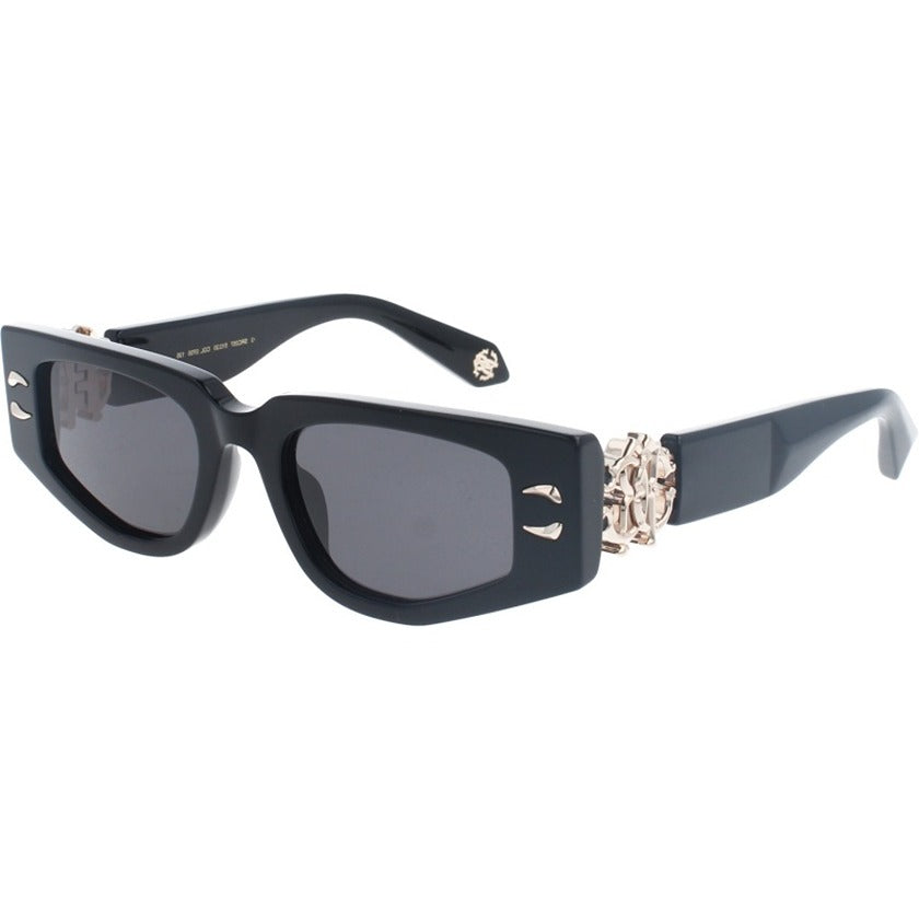 roberto cavalli, roberto cavalli eyewear, roberto cavalli sunglasses, xeyes sunglass shop, fashion, fashion sunglasses, women sunglasses, luxury sunglasses, rectangular sunglasses, src057m