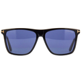 tom ford, tom ford eyewear, tom ford sunglasses, xeyes sunglass shop, men sunglasses, women sunglasses, fashion, fashion sunglasses, acetate sunglasses, black sunglasses, square sunglasses, tf832 fletcher, ft0832