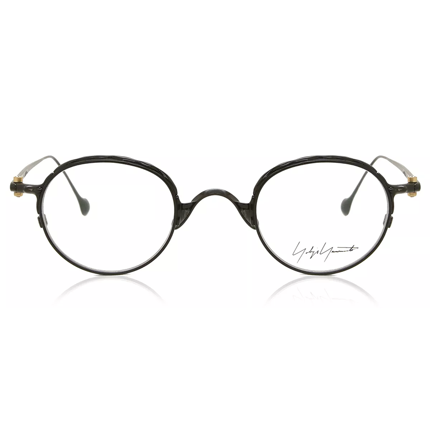 yohji yamamoto eyewear, yohji yamamoto optical glasses, xeyes sunglass shop, luxury eyeglasses, fashion optical glasses, Yohji Yamamoto LOOK 001