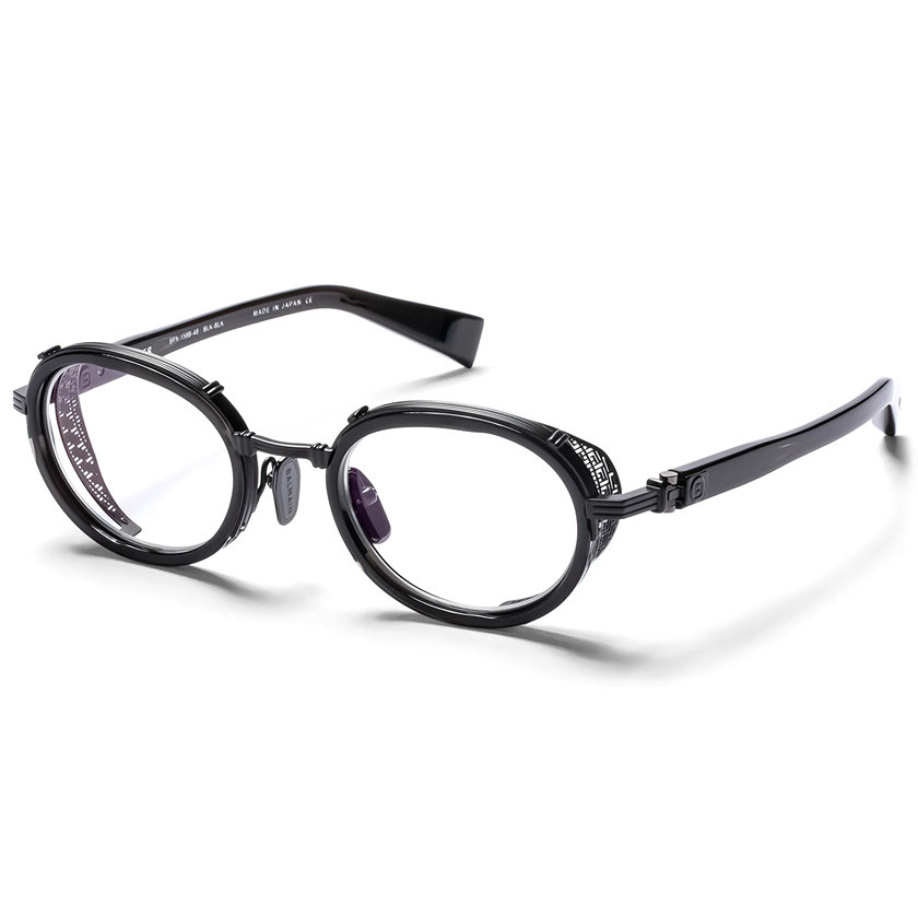 balmain, balmain optical, balmain eyewear, balmain chevalier, luxury sunglasses, titanium sunglasses, olivier rousteing, xeyes sunglass shop, optical women, Chevalier, bpx158b