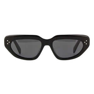 celine, celine eyewear, celine sunglasses, xeyes sunglass shop, men sunglasses, women sunglasses, fashion sunglasses, rectangular sunglasses, black sunglasses, CL40273u