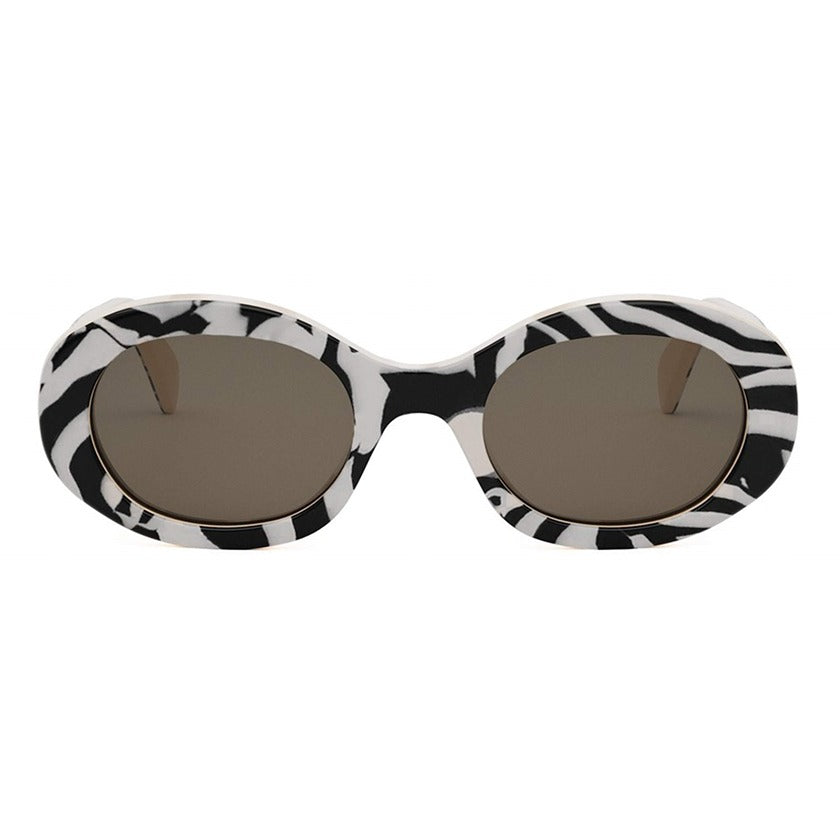 celine, celine eyewear, celine sunglasses, xeyes sunglass shop, women sunglasses, fashion, fashion sunglasses, oval sunglasses, black sunglasses, cl40194u