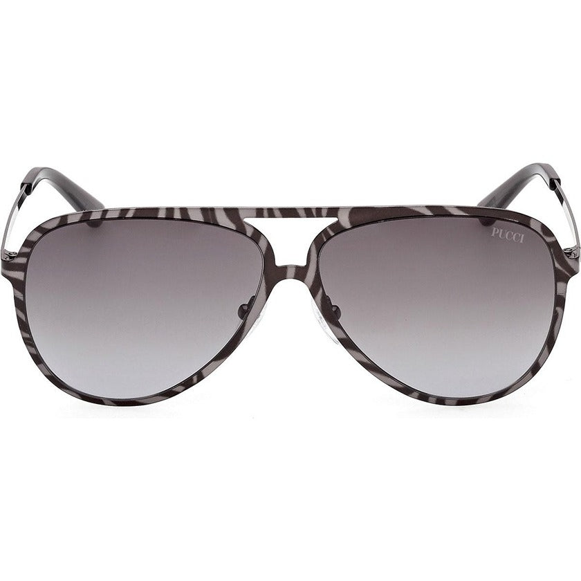 emilio pucci eyewear, emilio pucci, xeyes sunglass shop, women sunglasses, fashion sunglasses, aviator sunglasses, ep247, ep0247 emilio pucci glasses
