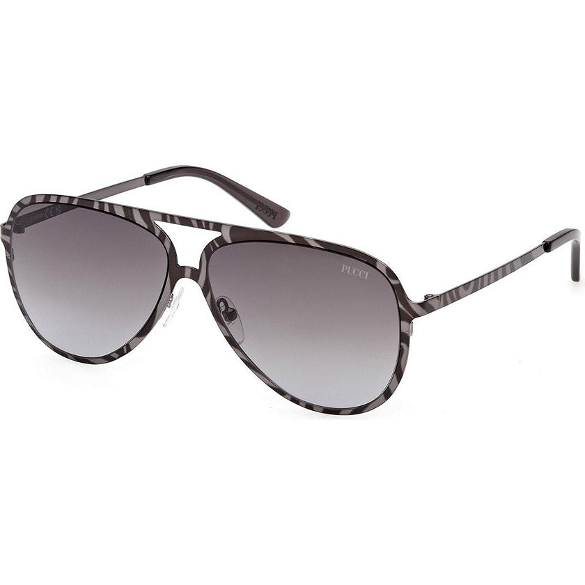emilio pucci eyewear, emilio pucci, xeyes sunglass shop, women sunglasses, fashion sunglasses, aviator sunglasses, ep247, ep0247 emilio pucci glasses