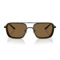 emporio armani eyewear, emporio armani, xeyes sunglass shop, black rectangular sunglasses, men sunglasses, fashion sunglasses, rectangular sunglasses, emporio armani ea2162
