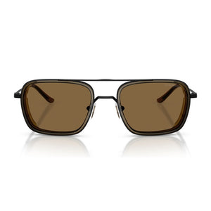 emporio armani eyewear, emporio armani, xeyes sunglass shop, black rectangular sunglasses, men sunglasses, fashion sunglasses, rectangular sunglasses, emporio armani ea2162