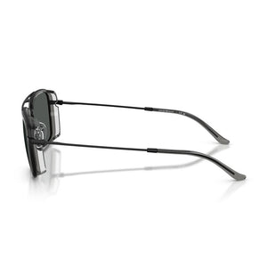 emporio armani eyewear, emporio armani, xeyes sunglass shop, black rectangular sunglasses, men sunglasses, fashion sunglasses, rectangular sunglasses, emporio armani ea2162