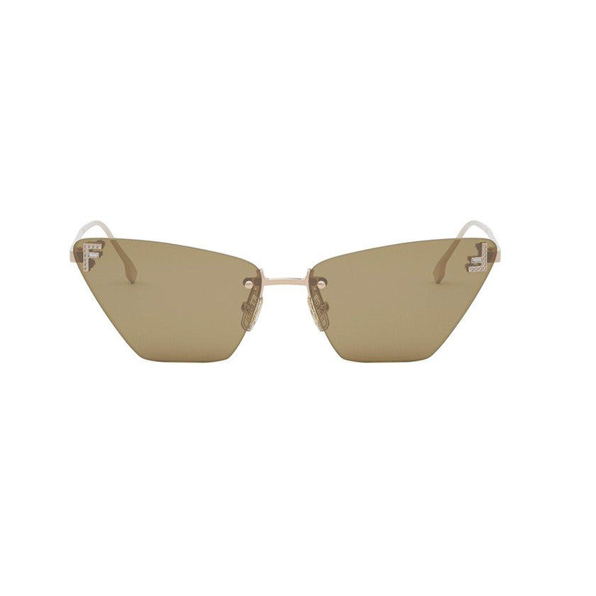 fendi, fendi eyewear, fendi sunglasses, xeyes sunglass shop, men sunglasses, women sunglasses, fashion sunglasses, fendi first crystal fe4160us