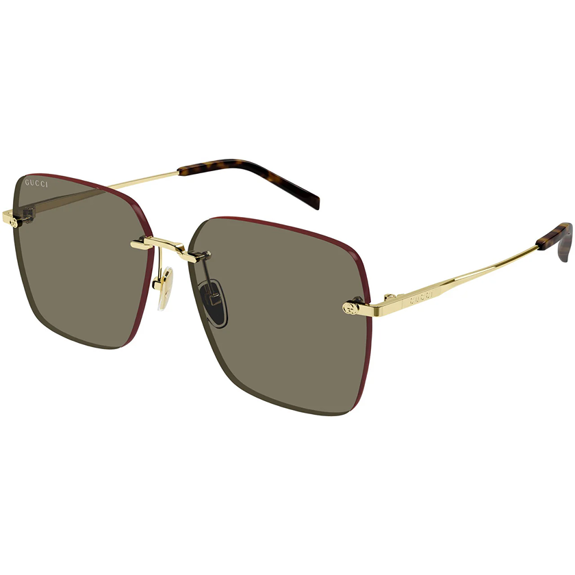 gucci, gucci eyewear, gucci sunglasses, xeyes sunglass shop,women sunglasses, fashion, gg1955sa, gucci square sunglasses, gucci rimless sunglasses